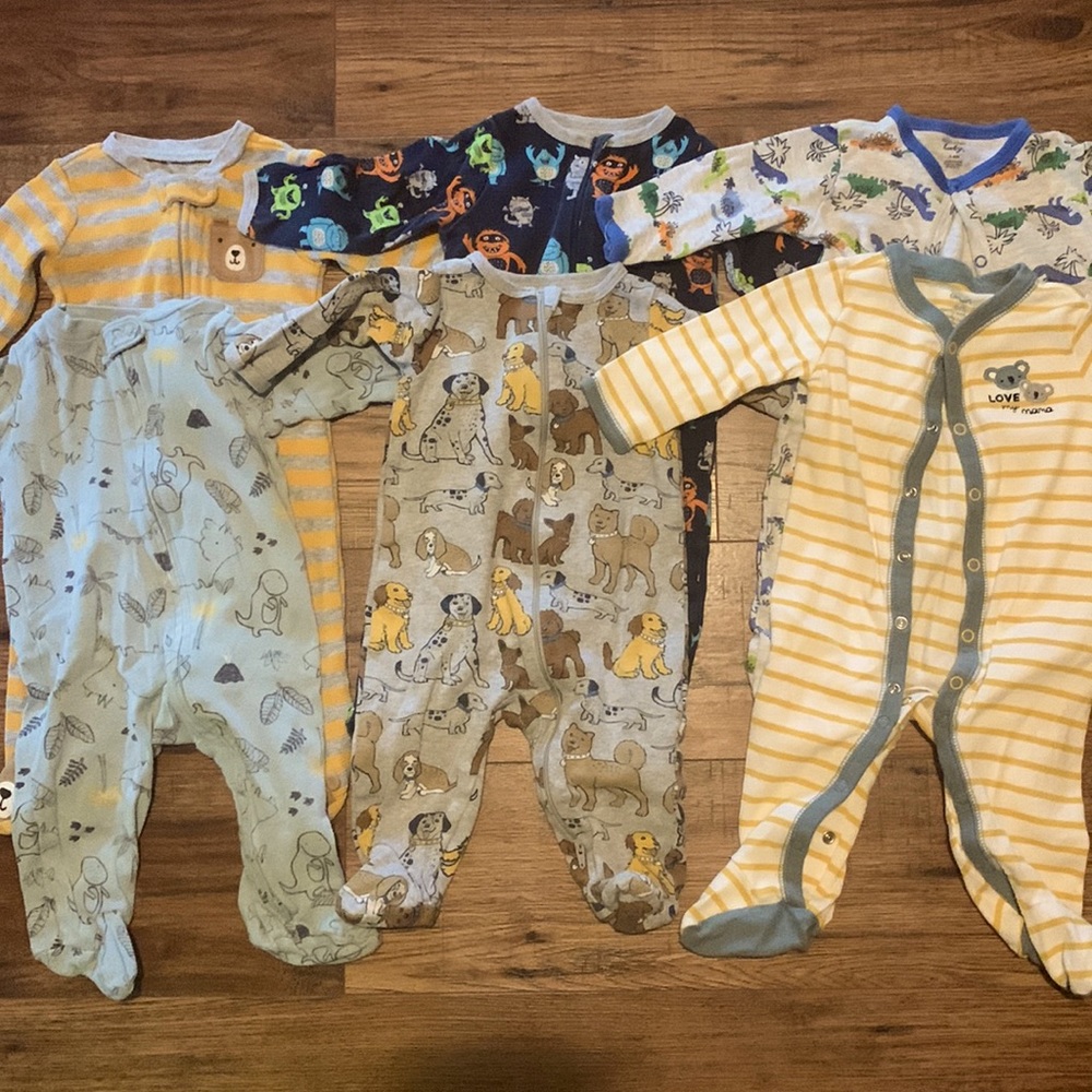 Carters, Wonder Nation 3-6m sleepers